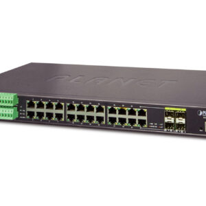 Indus. Switch,24x10/100/1000TX