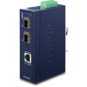Indust. Media Conv.2xSFP, RJ45