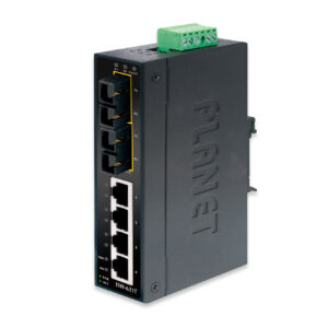 Indus. Switch, 4x10/100TX+2xFX