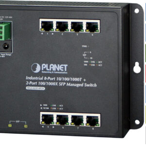 Switch 8x10/100/1000 +2xSFPGb