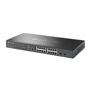 19" PoE+ Swit. 16x2.5G 2xSFP+