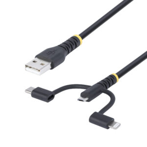 StarTech 3.3ft USB Multi Charging Cable,
