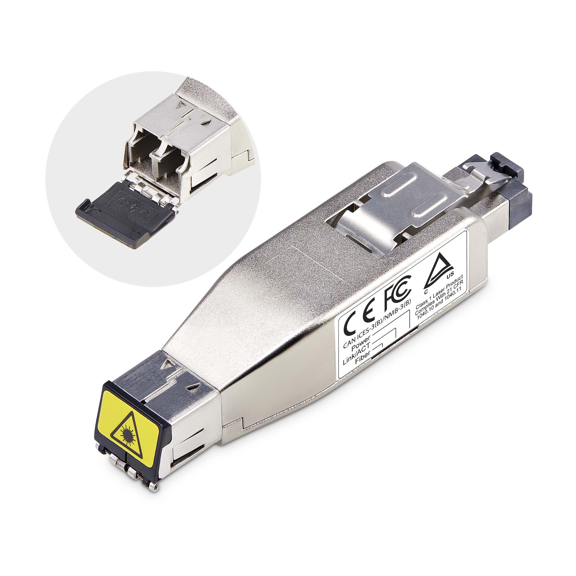 StarTech.com Glasfaser Medienkonverter D