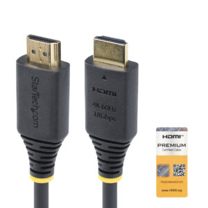 Startech 1.5m (4.9ft) Premium Certified