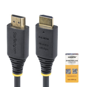Startech 1.6ft (50cm) Premium Certified