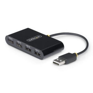 StarTech.com 4-Port USB 2.0 Hub, USB Bus