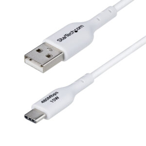 StarTech 3ft (1m) White USB-A to USB-C C