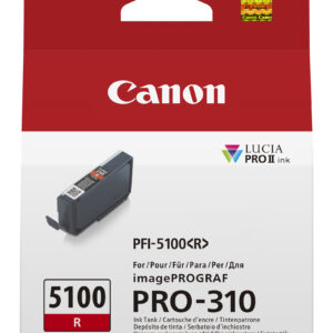 Canon PFI-5100 R - 14.4 ml - Rot - origi