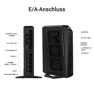 ASUS ROG NUC RNUC15JNK9X28AA2 - Mini-PC