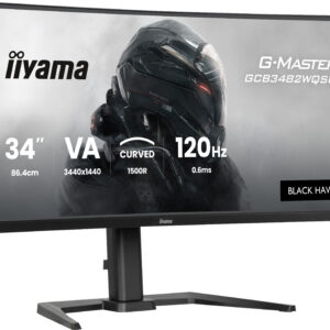 GCB3482WQSU-B1/34"UWQHD Fast VA120Hz/HAS
