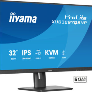 32" IPS-panel, 2560x1440, 350cd/m², USB-
