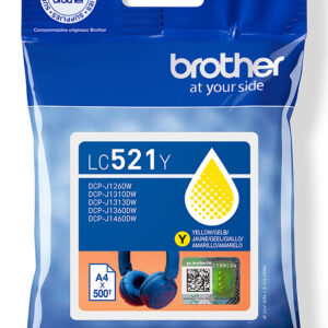 Brother LC521Y - Gelb - original - Kisse