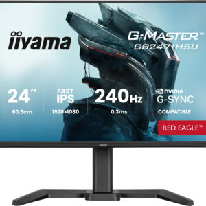 24" Fast IPS Gaming, G-Master Red Eagle,