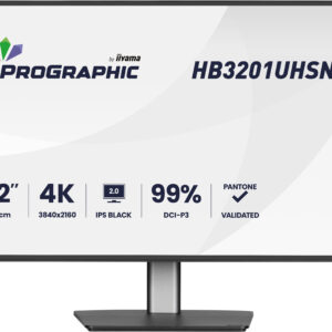 32" IPS BLACK 2.0 panel, 3840x2160 UHD,