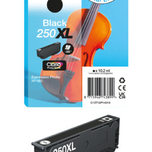 Epson 250XL - 10.2 ml - XL - Schwarz - o