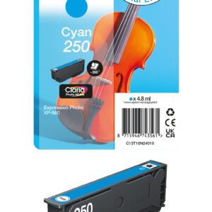 Epson 250 - 4.8 ml - Cyan - original - B