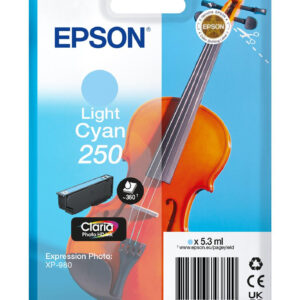Epson 250 - 5.3 ml - hell Cyan - origina