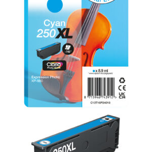 Epson 250XL - 8.9 ml - XL - Cyan - origi