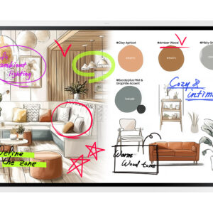 Samsung Flip WM55FX - 140 cm (55") Diago