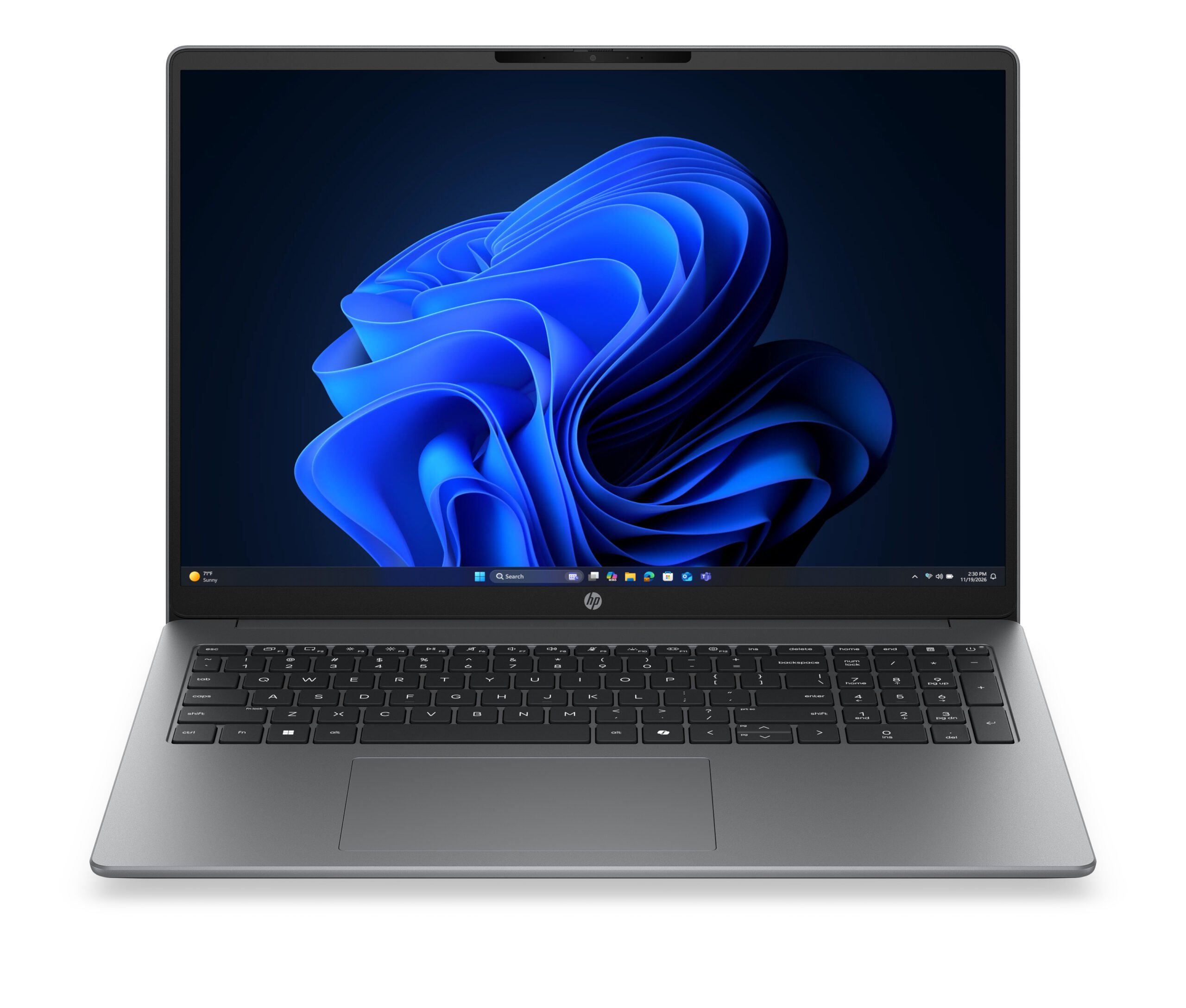 HP 200 G2a Notebook - 135-Grad Scharnier