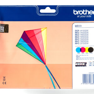 Brother LC223 - 4er-Pack - Schwarz, Gelb
