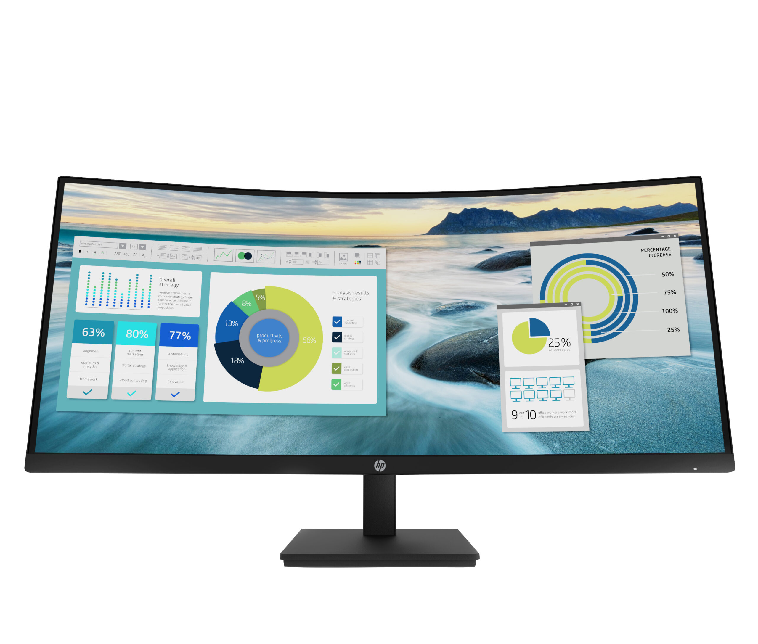 HP P34hc G4 - P-Series - LED-Monitor - g