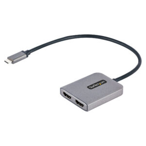 Startech 2-Port USB-C auf HDMI Adapter,