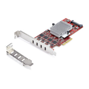 Startech 4-Port USB Type-C PCIe Card, US