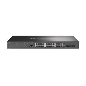 19" PoE Sw. L2 28xGb 4xSFP