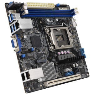 ASUS SERVER P12R-I S1200 C252/VGA/2xGBL/mITX (incl. ASMB10 iKVM)