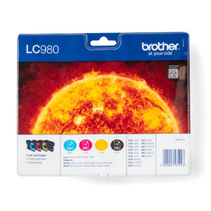 Brother LC980VALBP - 4er-Pack - Schwarz,
