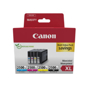 Canon PGI-2500XL BK/C/M/Y Multipack - 4e