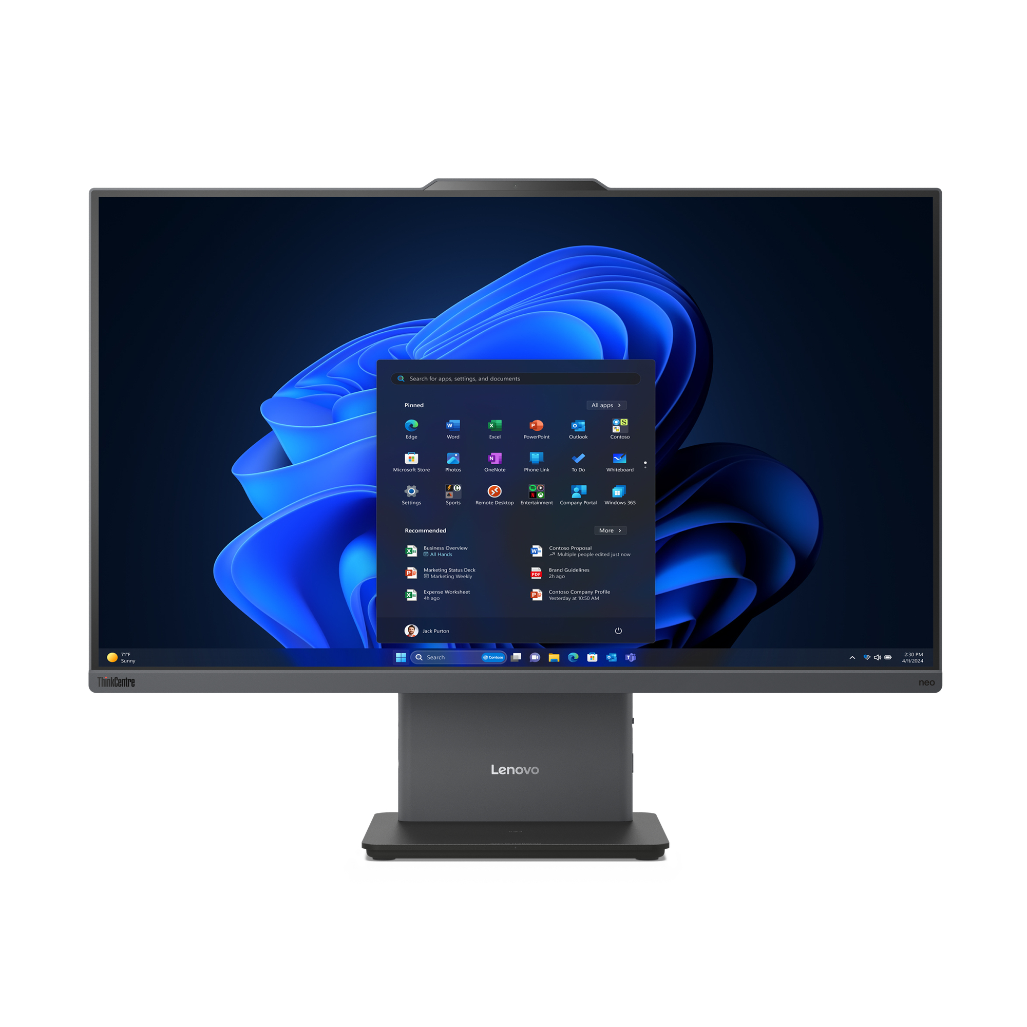 Lenovo ThinkCentre neo 50a 27 Gen 6 LNL