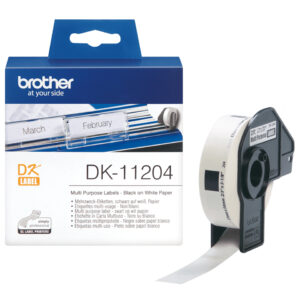 Brother DK-11204 - Schwarz auf Weiß - 17