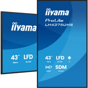 43" 3840x2160, UHD IPS panel, Haze 25%,