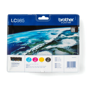 Brother LC985VALBP - 4er-Pack - Schwarz,