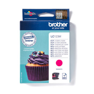 Brother LC123M - Hohe Ergiebigkeit - Mag