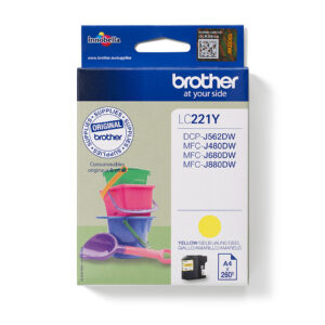 Brother LC221Y - Gelb - original - Tinte