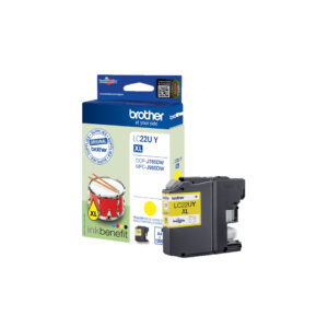 Brother LC22UY - XL - Gelb - original -