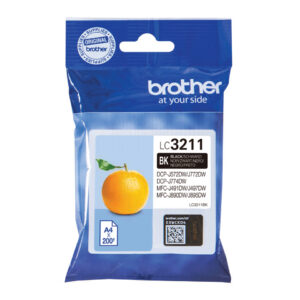 Brother LC3211BK - Schwarz - original -