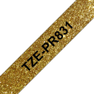 Brother TZe-PR831 - Schwarzer Druck auf