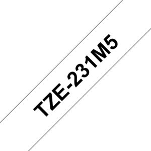 Brother TZe-231 - Klebstoff - Schwarz au