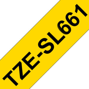 Brother TZe-SL661 - Selbstklebend - Schw