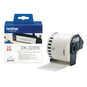 Brother DK-22205 - Schwarz auf Weiß - Ro