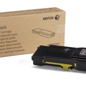 Toner/Yellow High Capacity Yield 6k