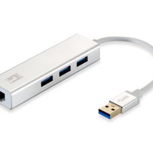 LevelOne Adapter USB3.0 -> GBit-LAN + USB3.0-Hub