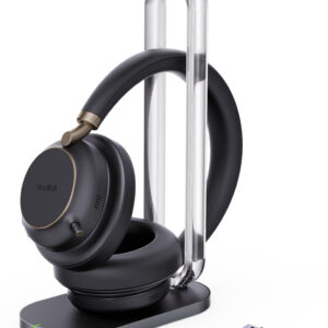 Yealink Bluetooth Headset - BH76 Plus with Charging Stand Teams Black USB-C/A