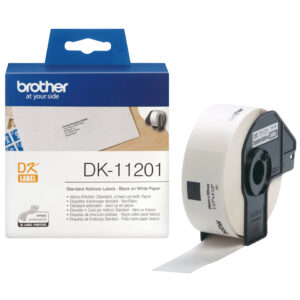 Brother DK-11201 - Schwarz auf Weiß - 29