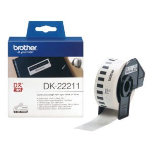 Brother DK-22211 - Weiß - Rolle (2,9 cm