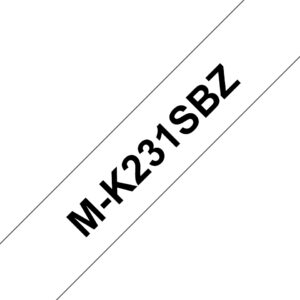 Brother M-K231BZ - Schwarz auf Weiß - Ro